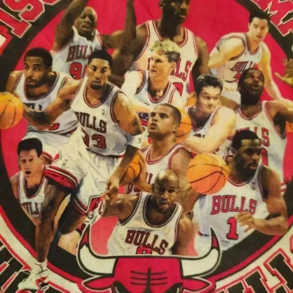 90's NBA Starter Chicago Bulls Tank Top - Picture 3 of 4